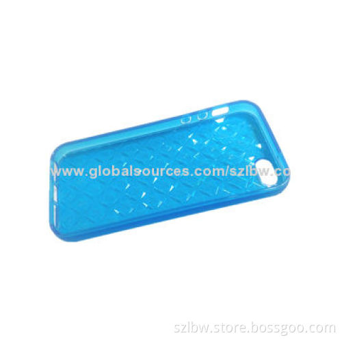 TPU Jelly Case for iPhone 6 and 6+, Rhombus Design Available, Graceful Appearance